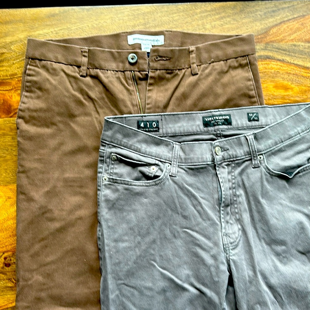 Men’s pants x2, shorts